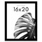 Americanflat Gallery Poster Frame - Wooden Picture Frame for Wall Art - Plexiglass Cover - Hanging Hardware for Horizontal or Vertical Display